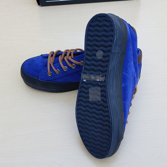 SIXTYSEVEN Blue Platform Shoe - Picture 4 of 4